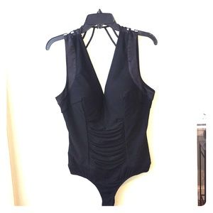 Bebe black tank size large